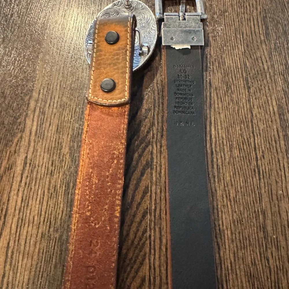 Boys Brown Leather Belts